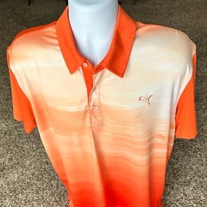 *PUMA Golf* moisture wicking lightweight casual golf ⛳️ polo shirt - men’s L